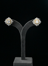 Contemporary International Diamonds Stud Earring