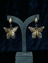 Butterfly Western Style Dangler Earring