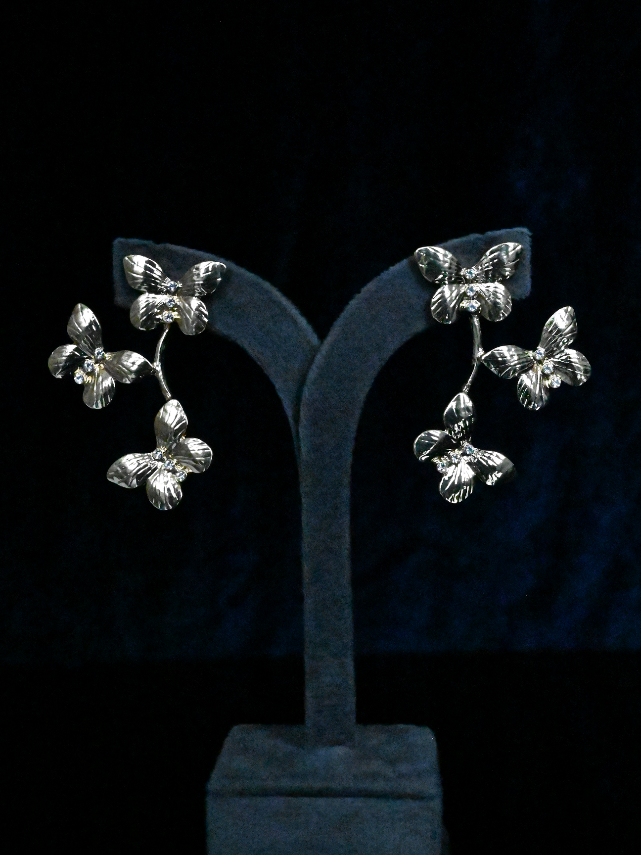 Butterfly Western Style Dangler Earring