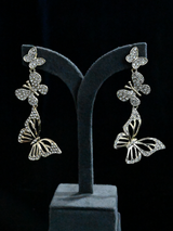 Butterfly Western Style Dangler Earring