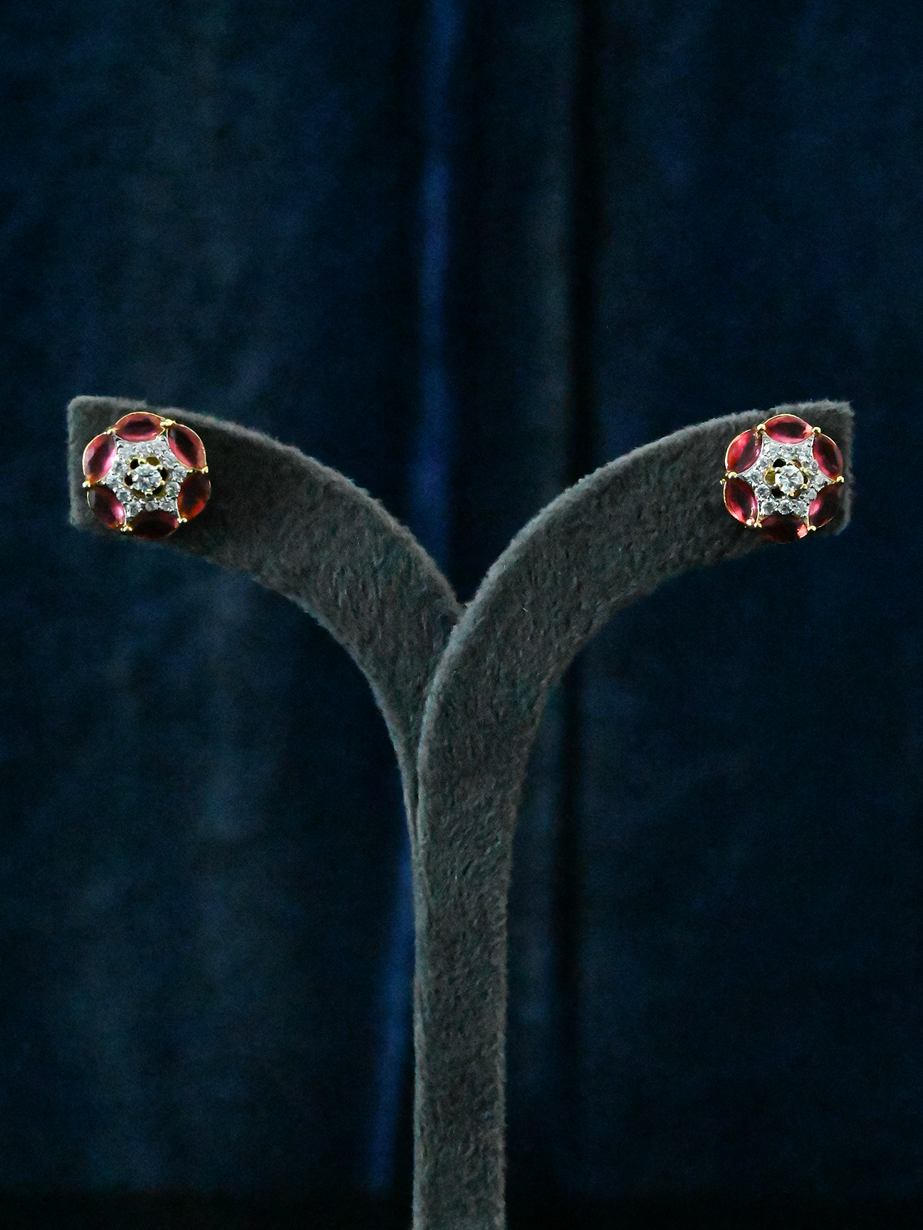 Floral Modern Stud Earring