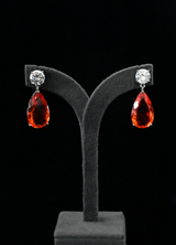 Contemporary Colored Stone Dangler Earring