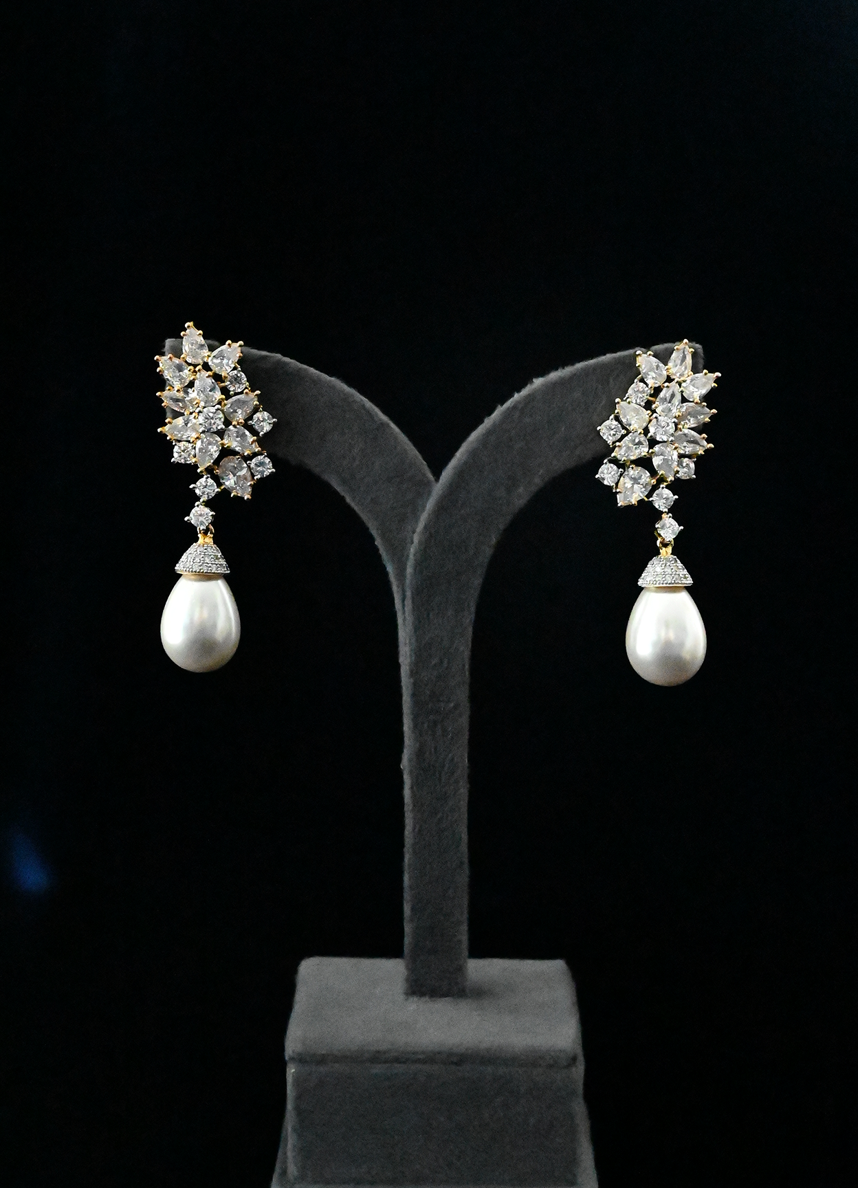 Contemporary Modern Dangler Earring