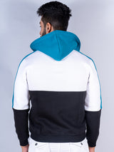Multi Color Block Hoodie