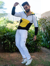 Multi Color Block Hoodie