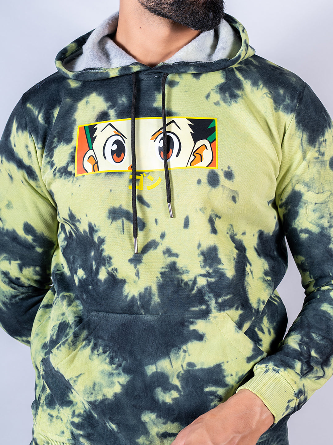 Tie-Dye Printed Hoodie