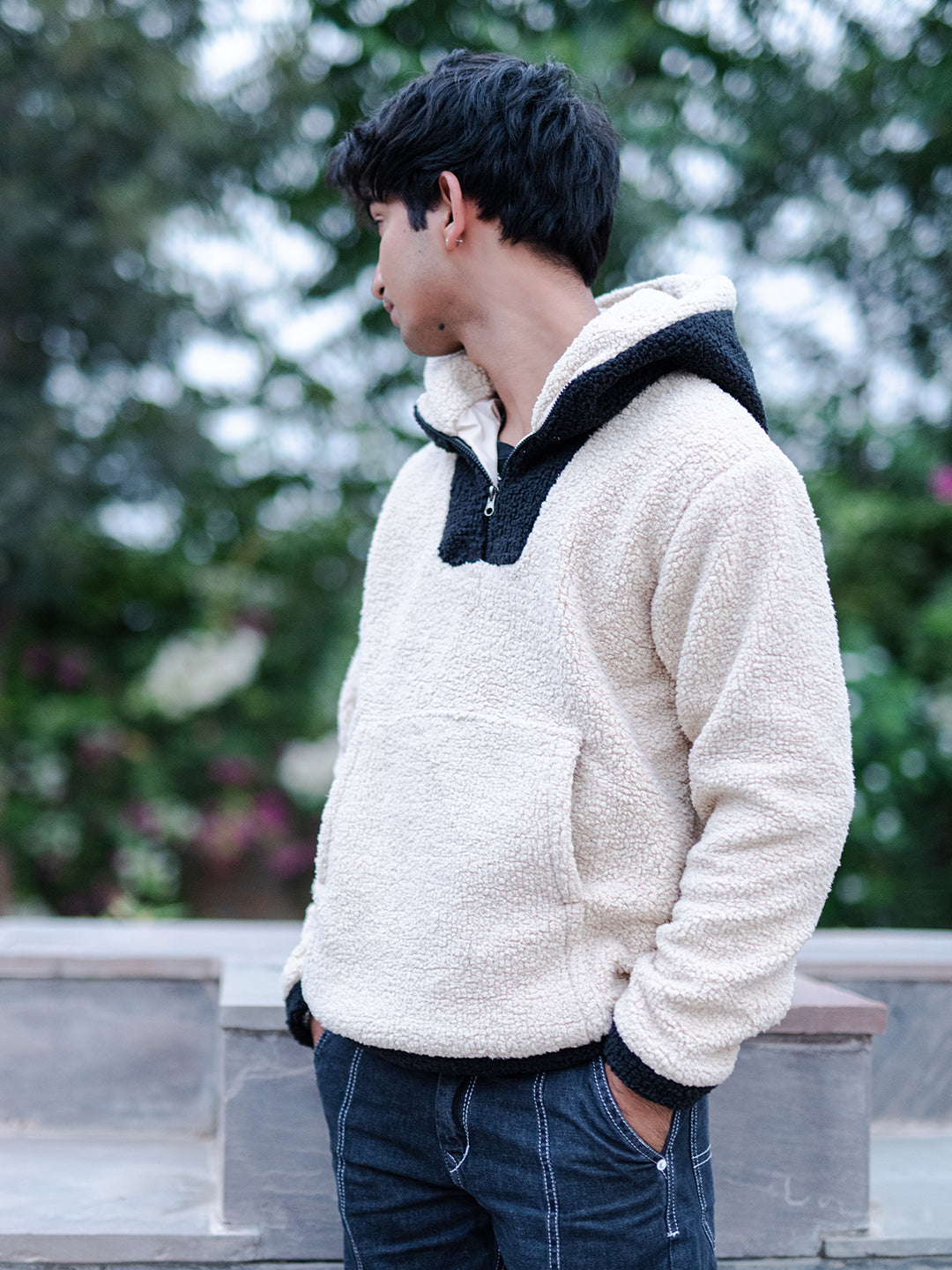 Sherpa Fleece Hoodie main image 0