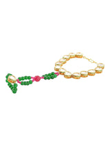Traditional Kundan Meena Beaded Hathphool