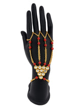 Traditional Kundan Meena Beaded Hathphool