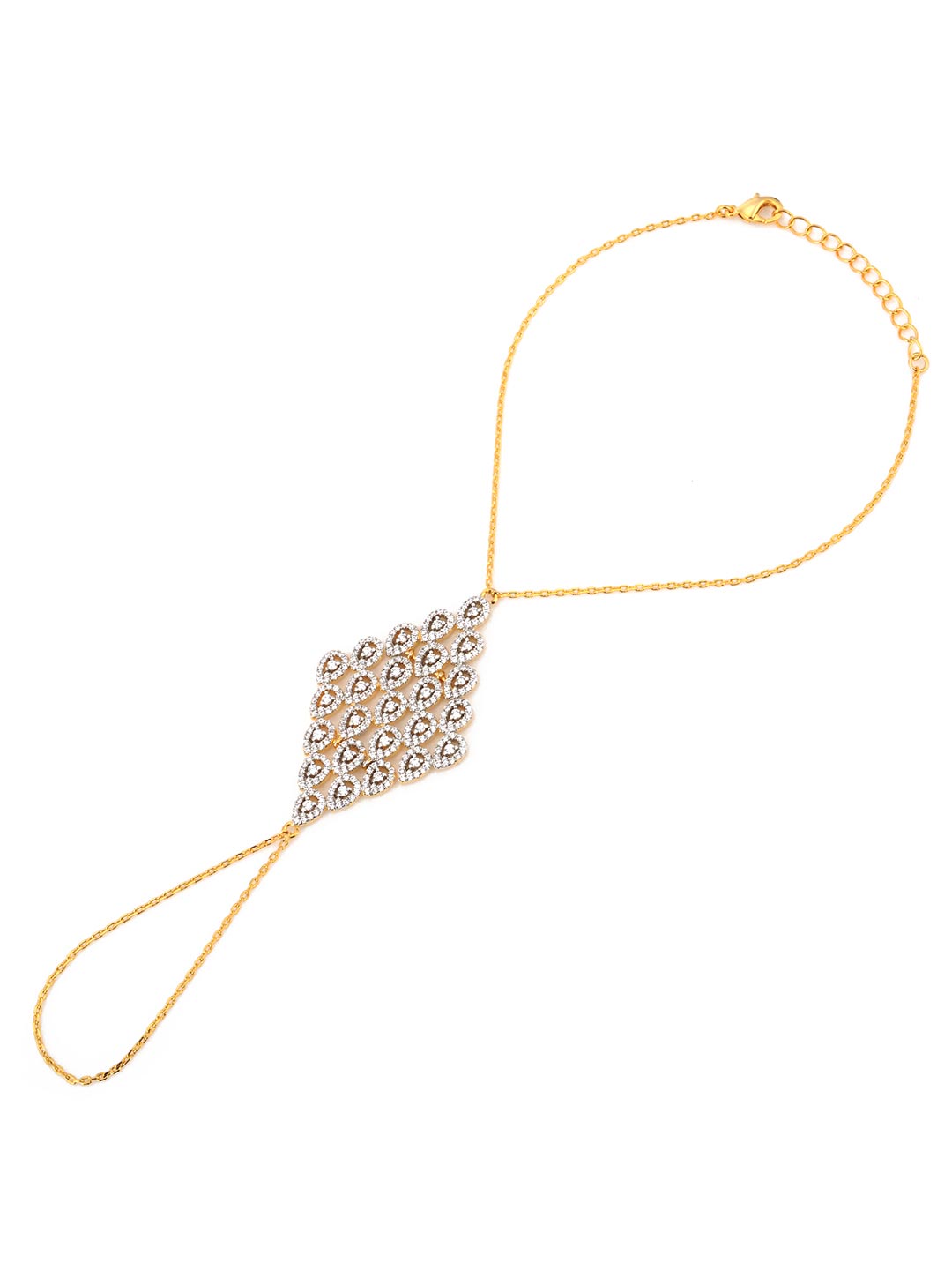 Contemporary Designer Delicate Chains Hathphool