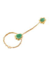 Contemporary Greenish Drusies Hathphool