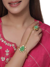 Contemporary Greenish Drusies Hathphool