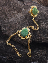 Contemporary Greenish Drusies Hathphool