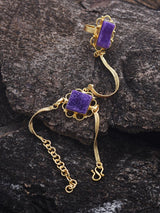 Square Purplish Drusies Hathphool