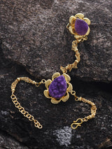 Purplish Pear Drusies Hathphool