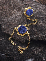 Big Blue Round Drusies Hathphool