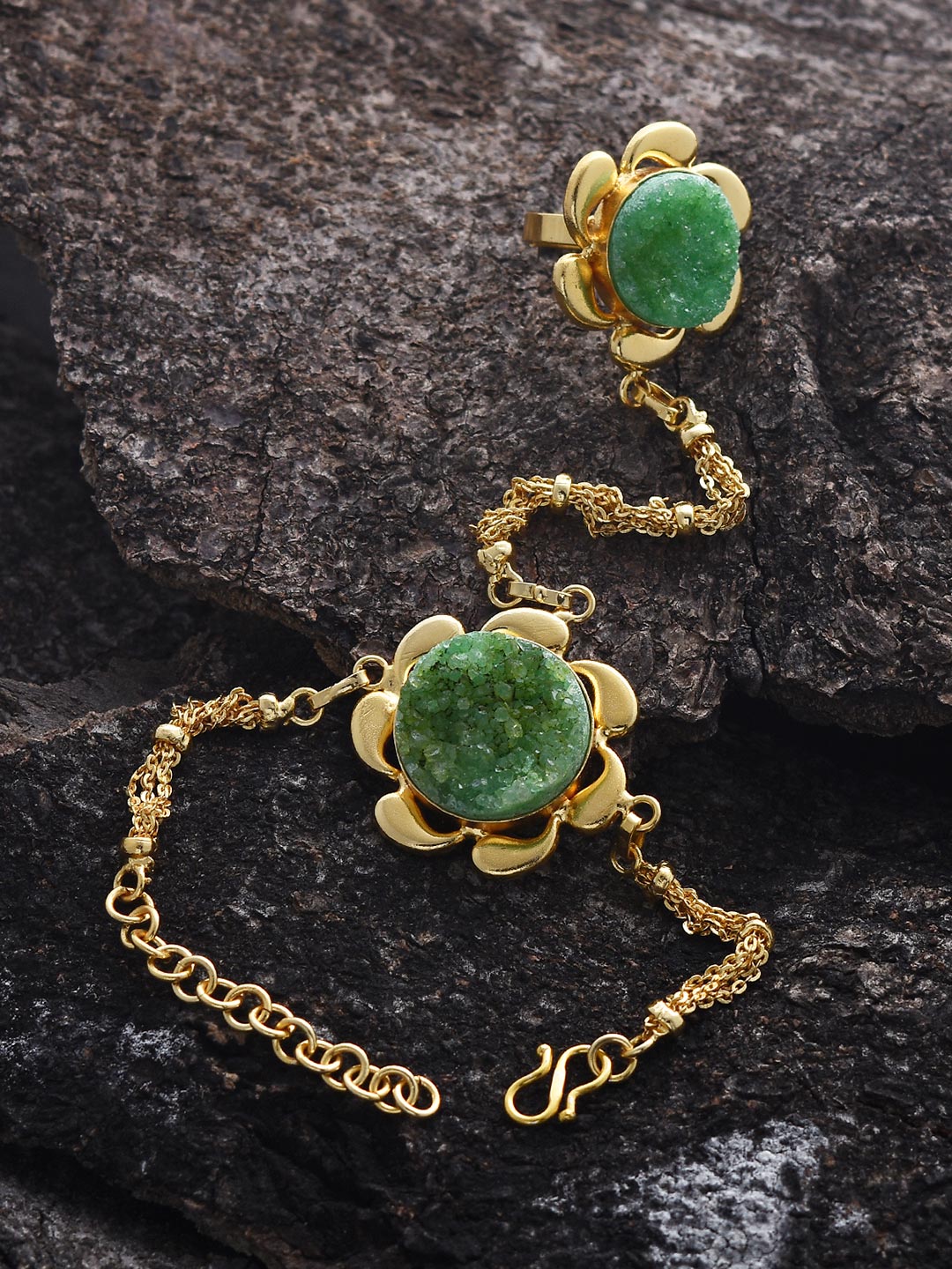 Big Blue Round Drusies Hathphool