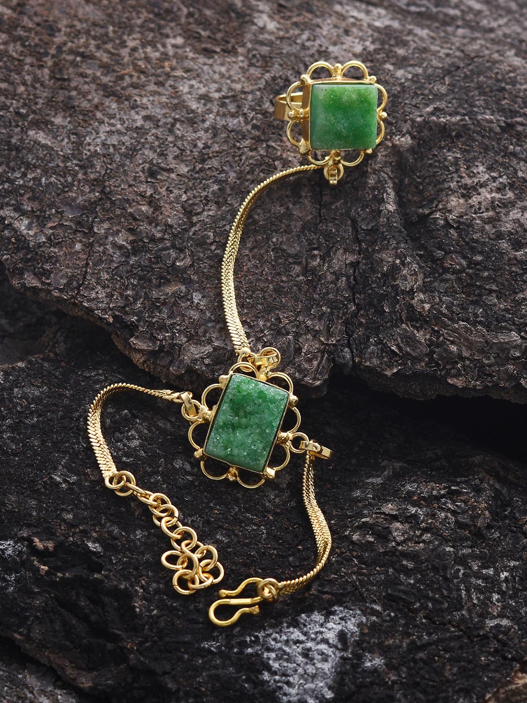 Rectangular Drusies Hathphool