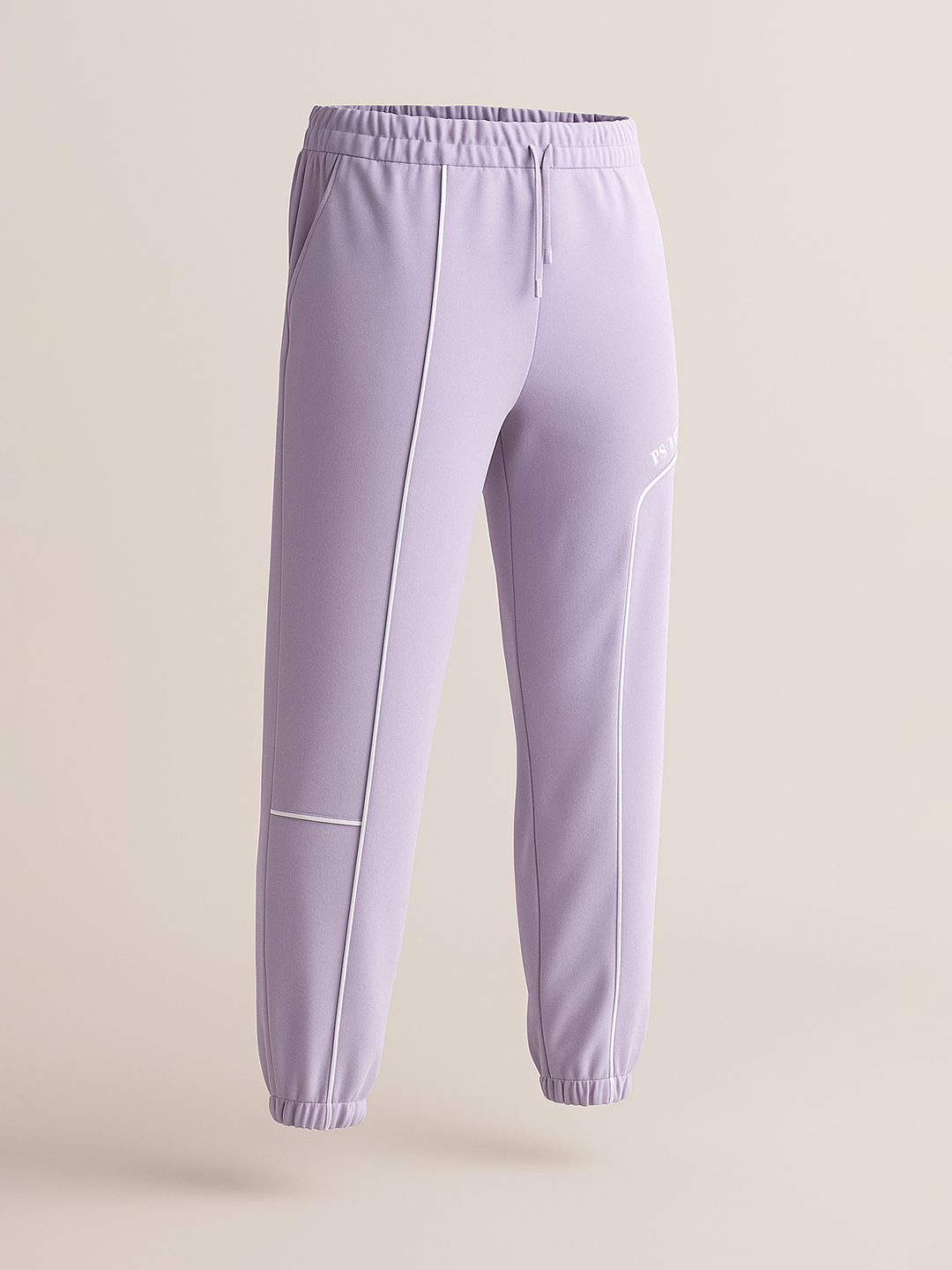 Lilac Tistabene Printed Cotton Joggers