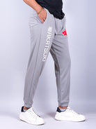 Pritned Grey joggers