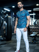 mens gym active wear t-shirt
