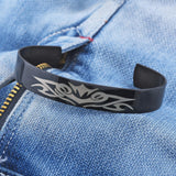 Stainless Steel Black Band Bracelet