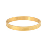 Engraved Numerus Gold Metallic Mens Bracelet