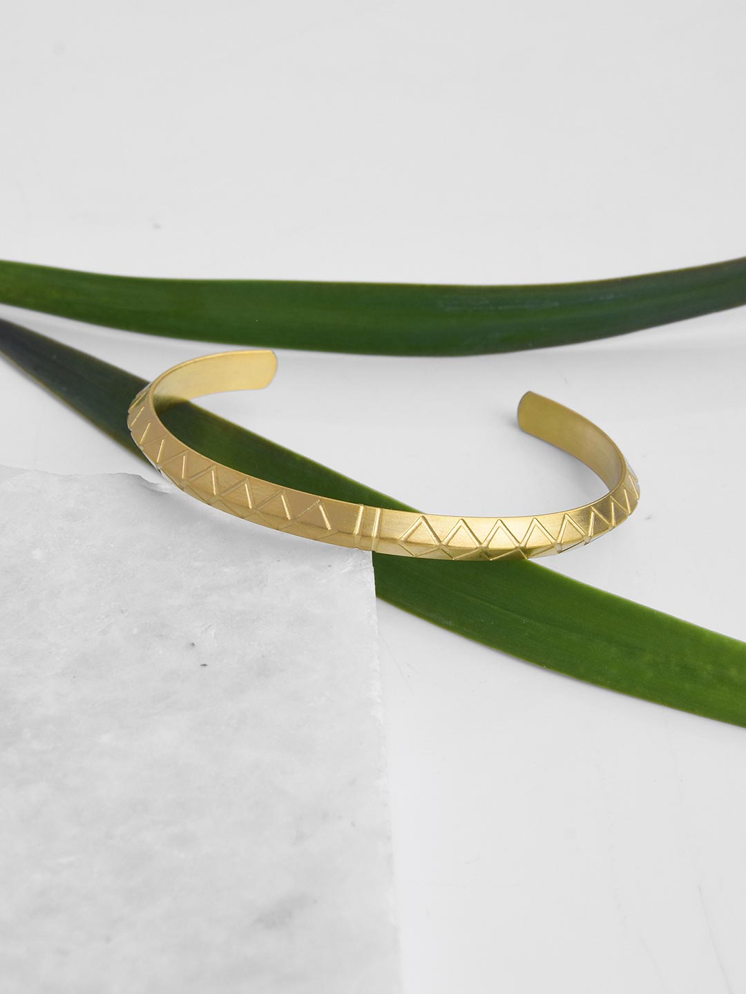Octavius Gold Metallic Mens Bracelet