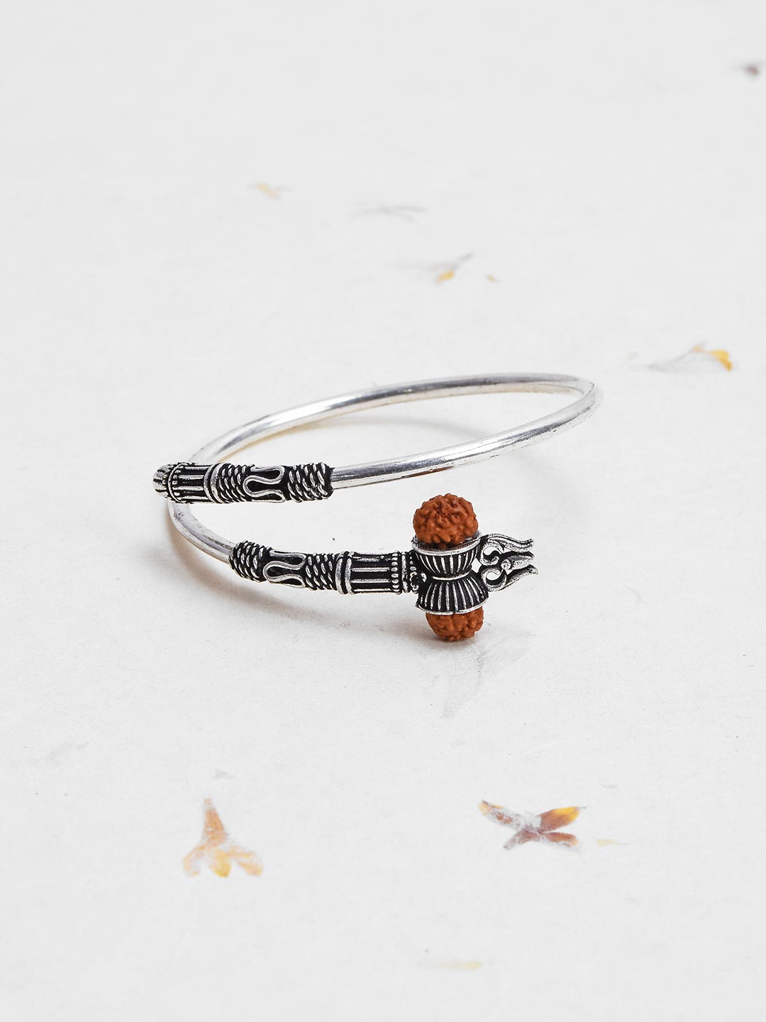 Ethnic Symbols Kada Mens Bracelet