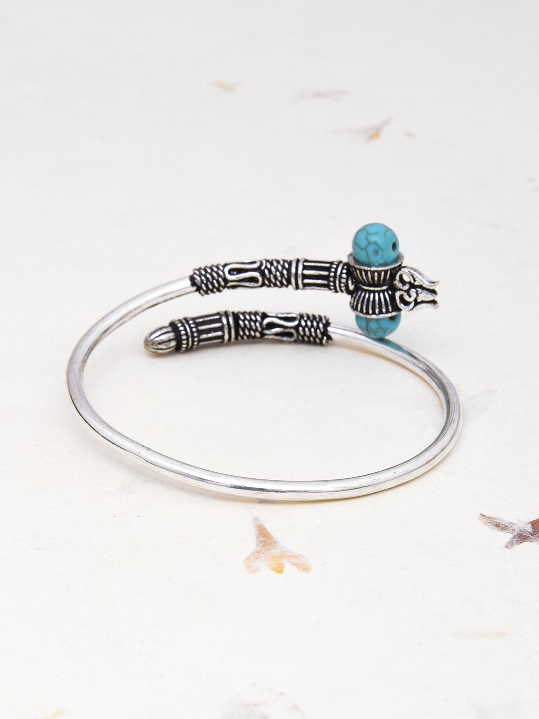 Symbols Ethnic  Mens Kada Bracelet