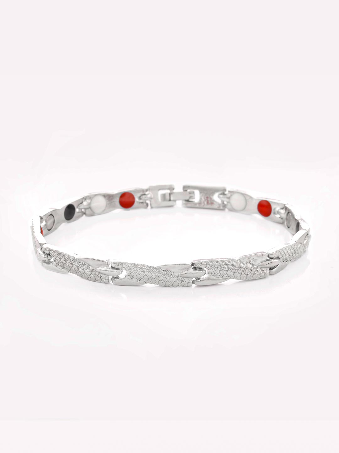 Contemporary Modern Links Mens Bracelet