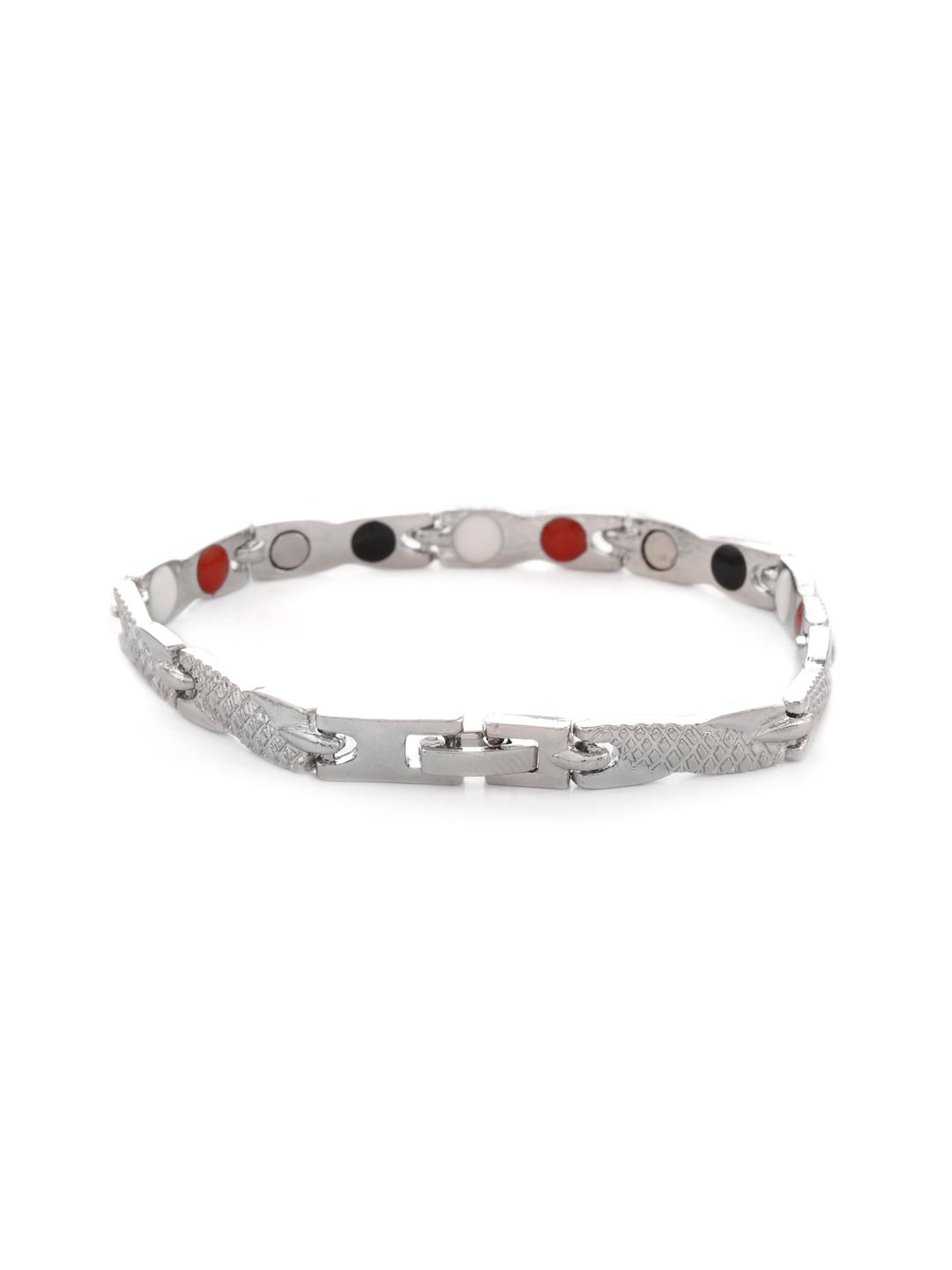 Contemporary Modern Links Mens Bracelet