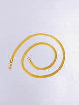 Classic Light Weighted Snake Mens Chain