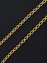 Thin Designer Gold Plated Mens Chain