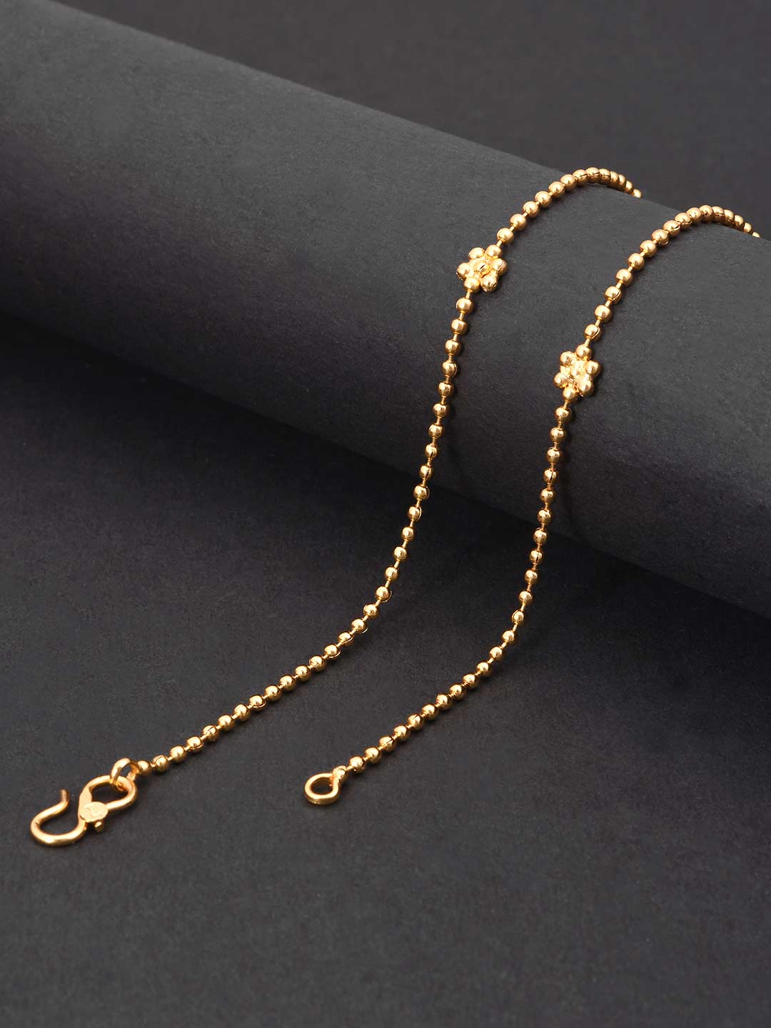 Floral Modern Ball Mens Chain