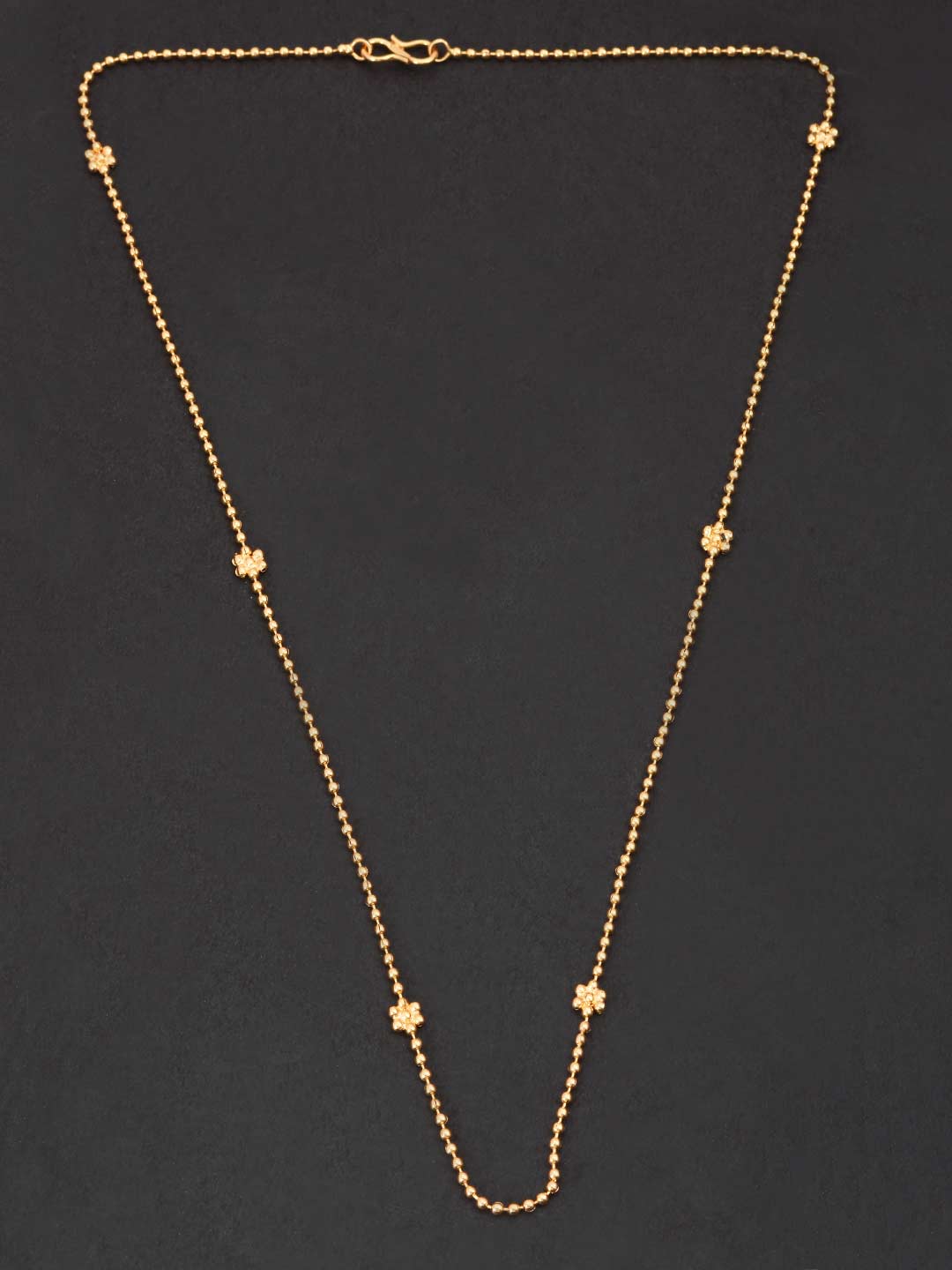 Floral Modern Ball Mens Chain