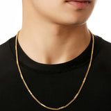 Contemporary Modern Link Mens Chain