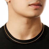 Contemporary Modern Link Mens Chain