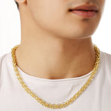 Contemporary Modern Thick Mens Chain