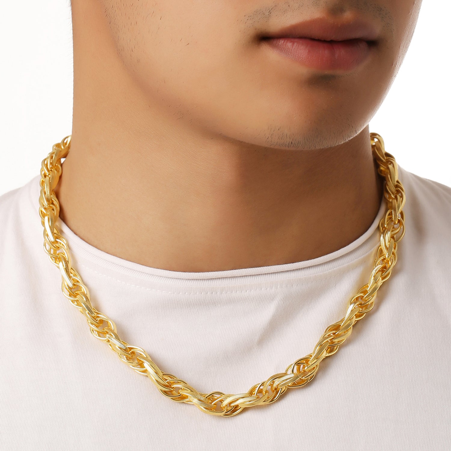 Contemporary Modern Handmade Mens Chain