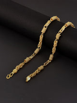 Contemporary Modern Twisted Mens Chain