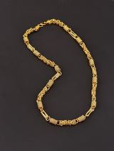 Contemporary Modern Twisted Mens Chain