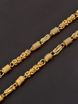 Contemporary Modern Twisted Mens Chain