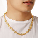 Contemporary Modern Handmade Mens Chain