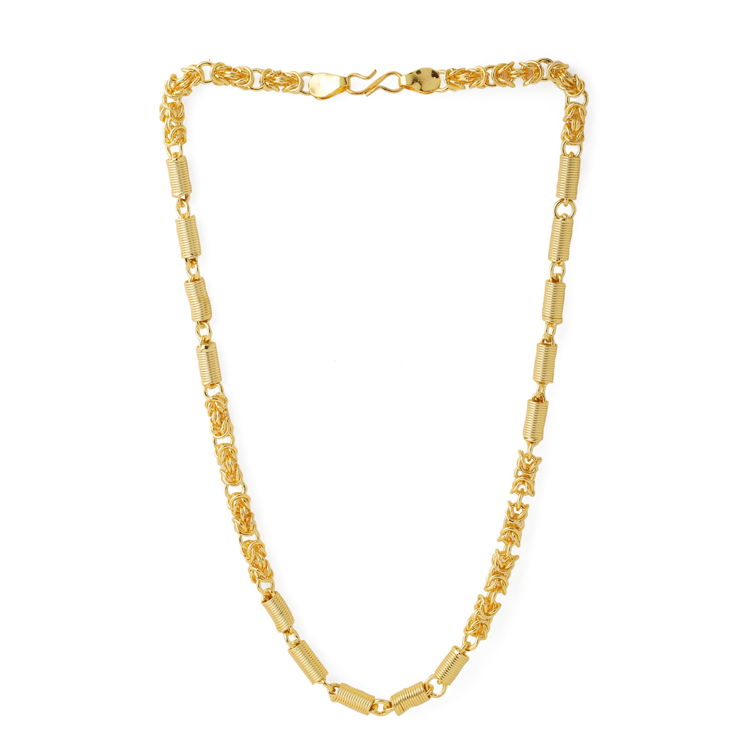 Contemporary Modern Twisted Mens Chain