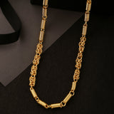 Contemporary Modern Twisted Mens Chain