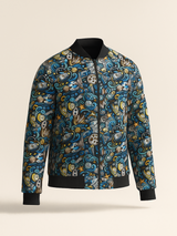 Multicolor Moonshine Printed Velvet Jacket