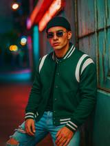 Green Varsity Jacket