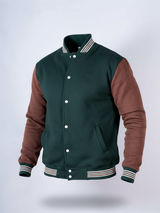 Color Block Varsity Jacket