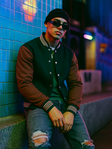 Color Block Varsity Jacket